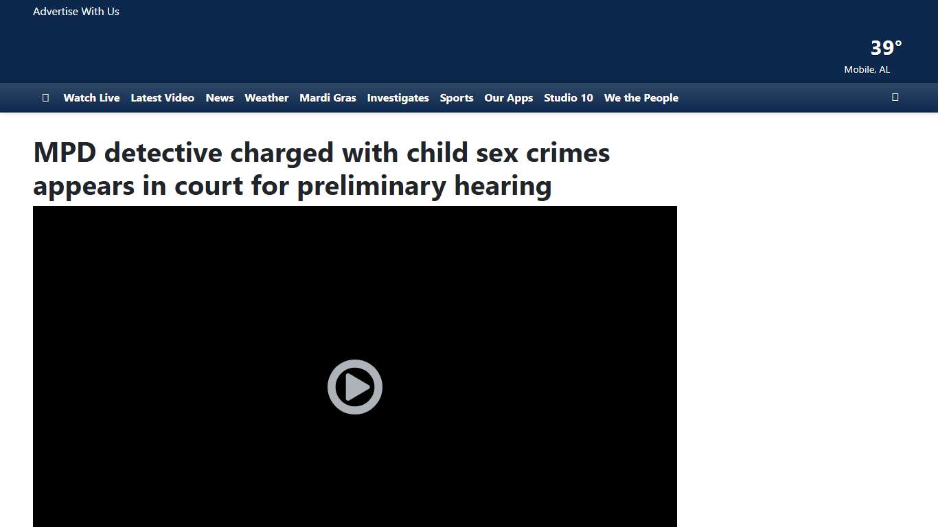 MPD detective charged with child sex crimes appears in court for preliminary hearing
